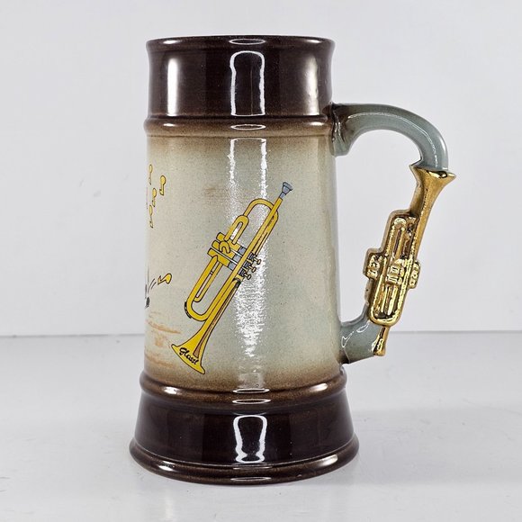Zöller & Born Germany Handarbeit Jazz Stein Trumpet Handle Marching Band - Picture 4 of 8